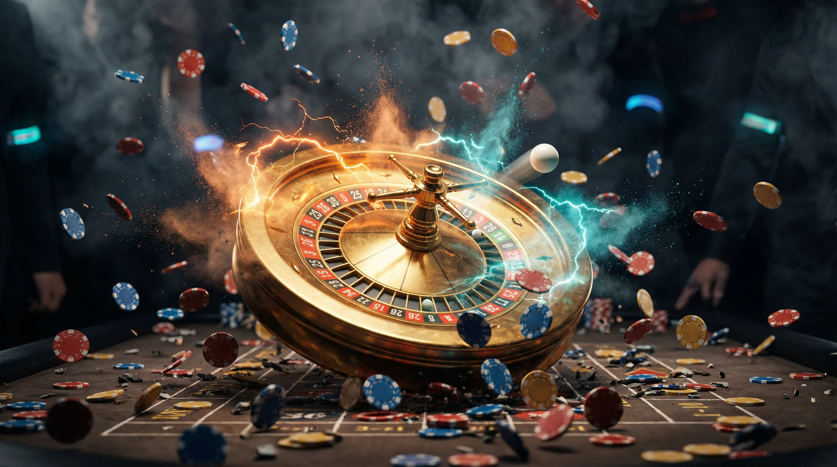 Ruleta online BR799 con efectos de energía explosiva